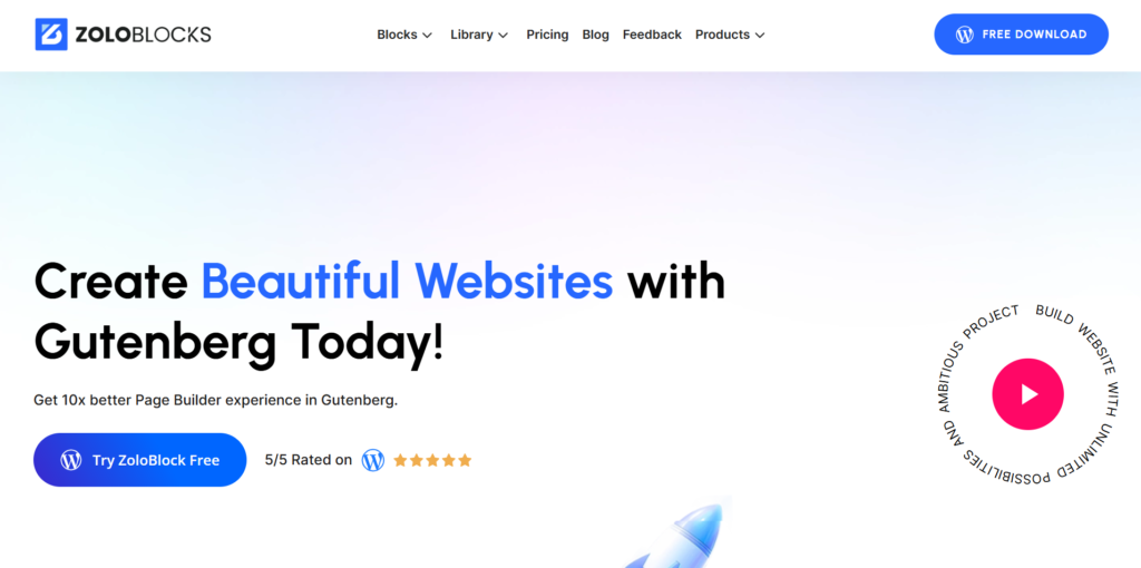 Zolo Blocks - Best WordPress Block Plugin
