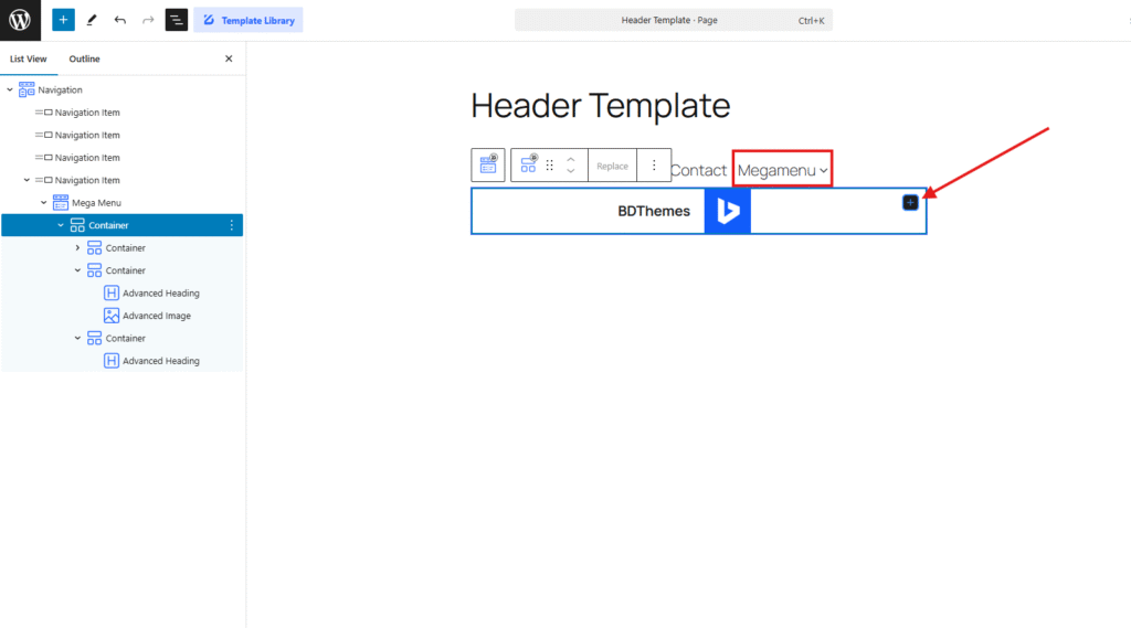 Add List Block