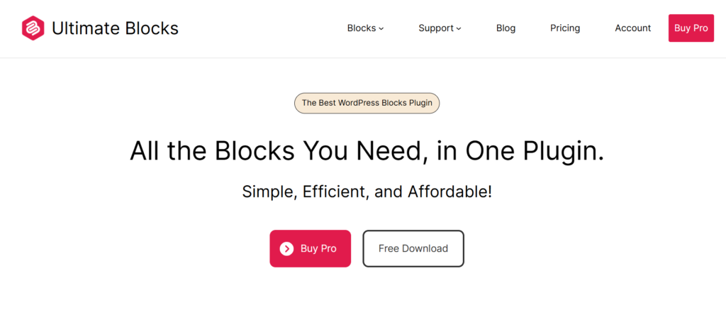 Ultimate Blocks - Best WordPress Block Plugin