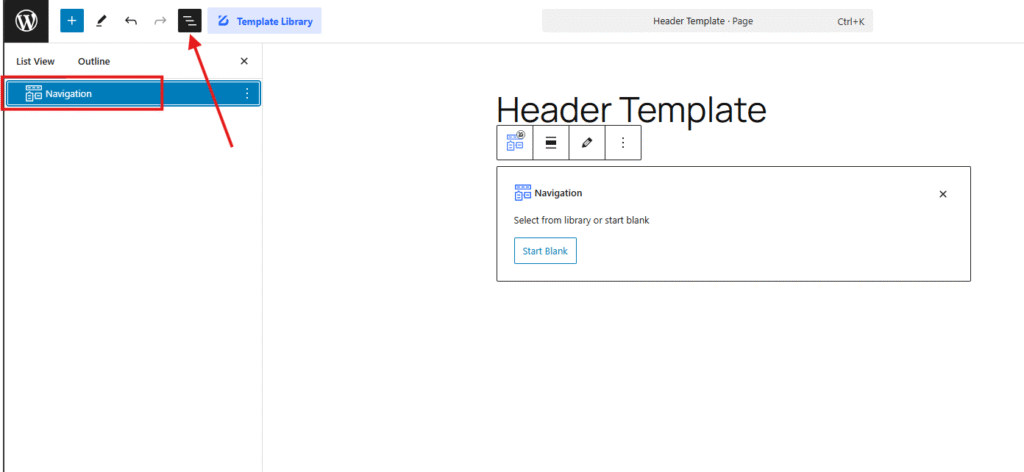 Document Overview button