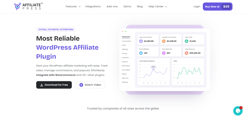 best WordPress affiliate plugins - AffiliatePress