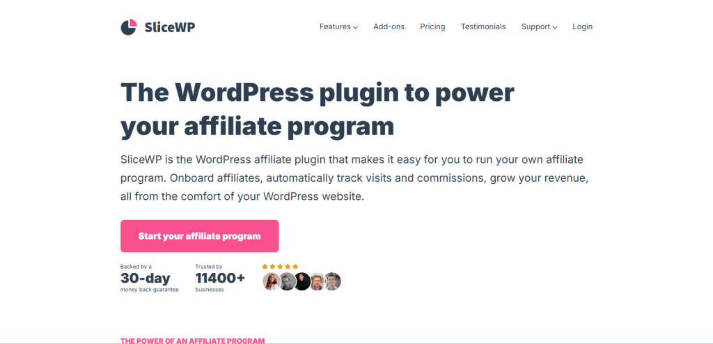 SliceWP - Best WordPress affiliate plugins