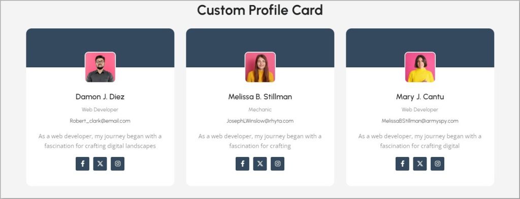 Profile Card