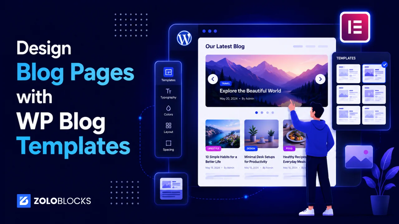 WP blog template
