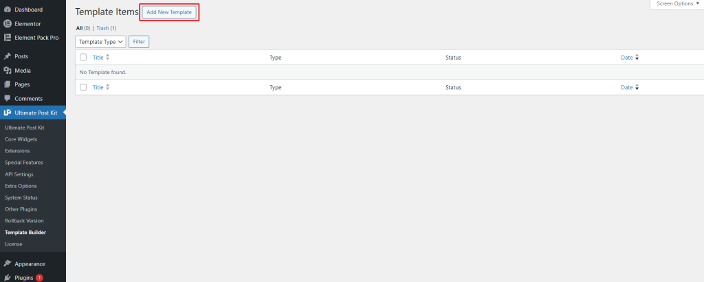 emplate Builder
